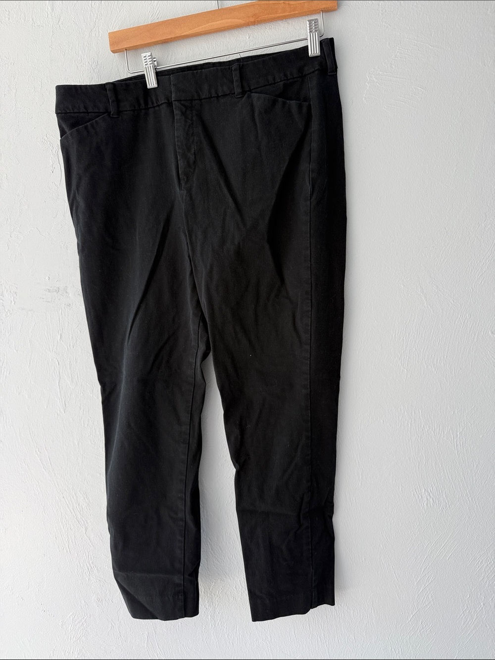 Old Navy Black Cropped Slim Ankle Pants